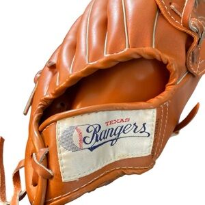 Texas Rangers Dr Pepper collab collectible baseball glove
